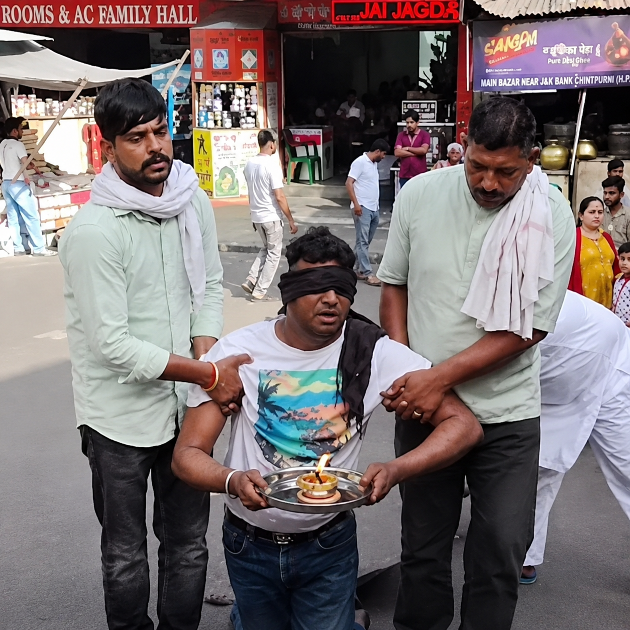 Chintpurni mata temple devotee