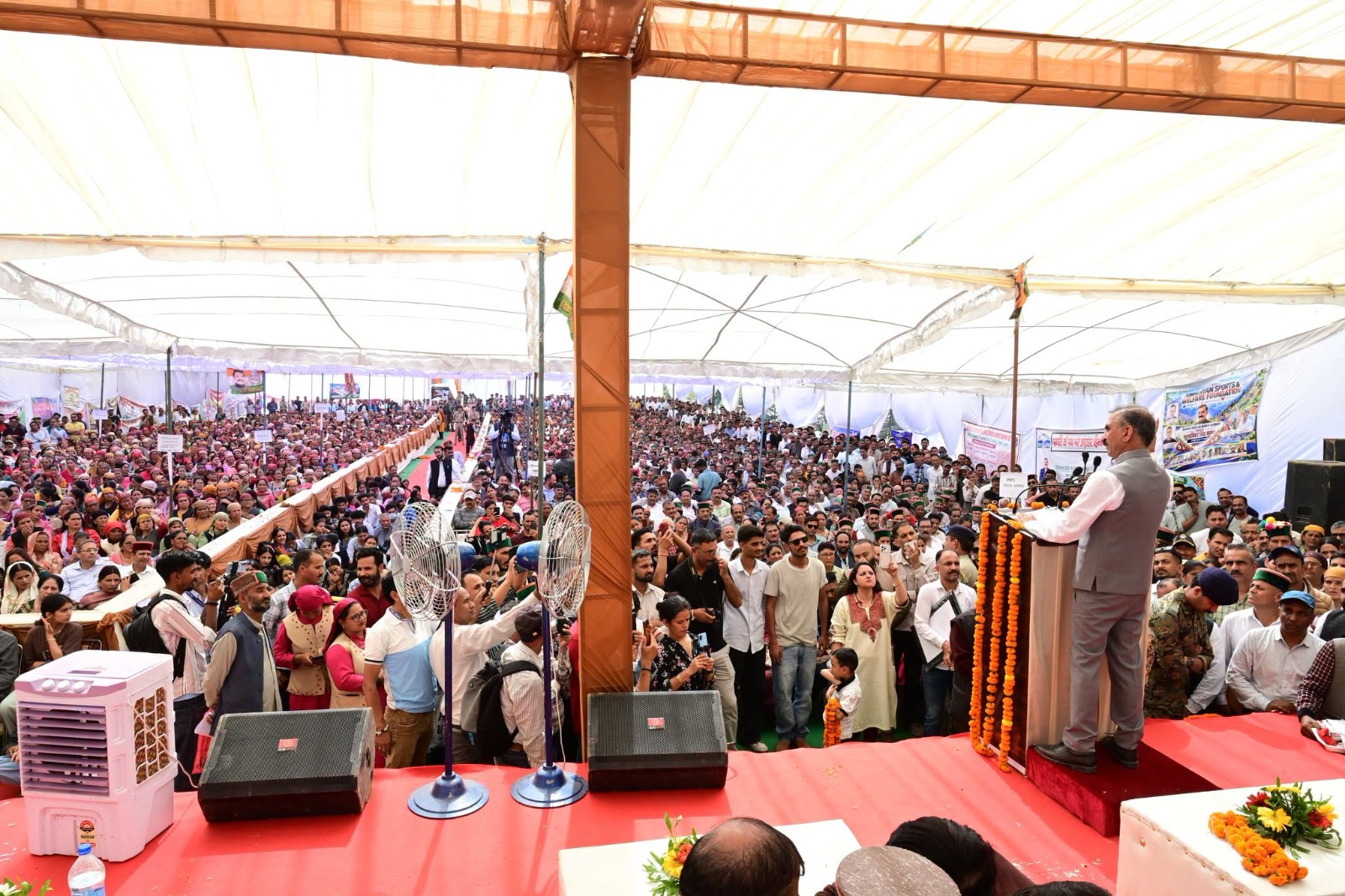 CM Sukhu Rohru Rampur Visit