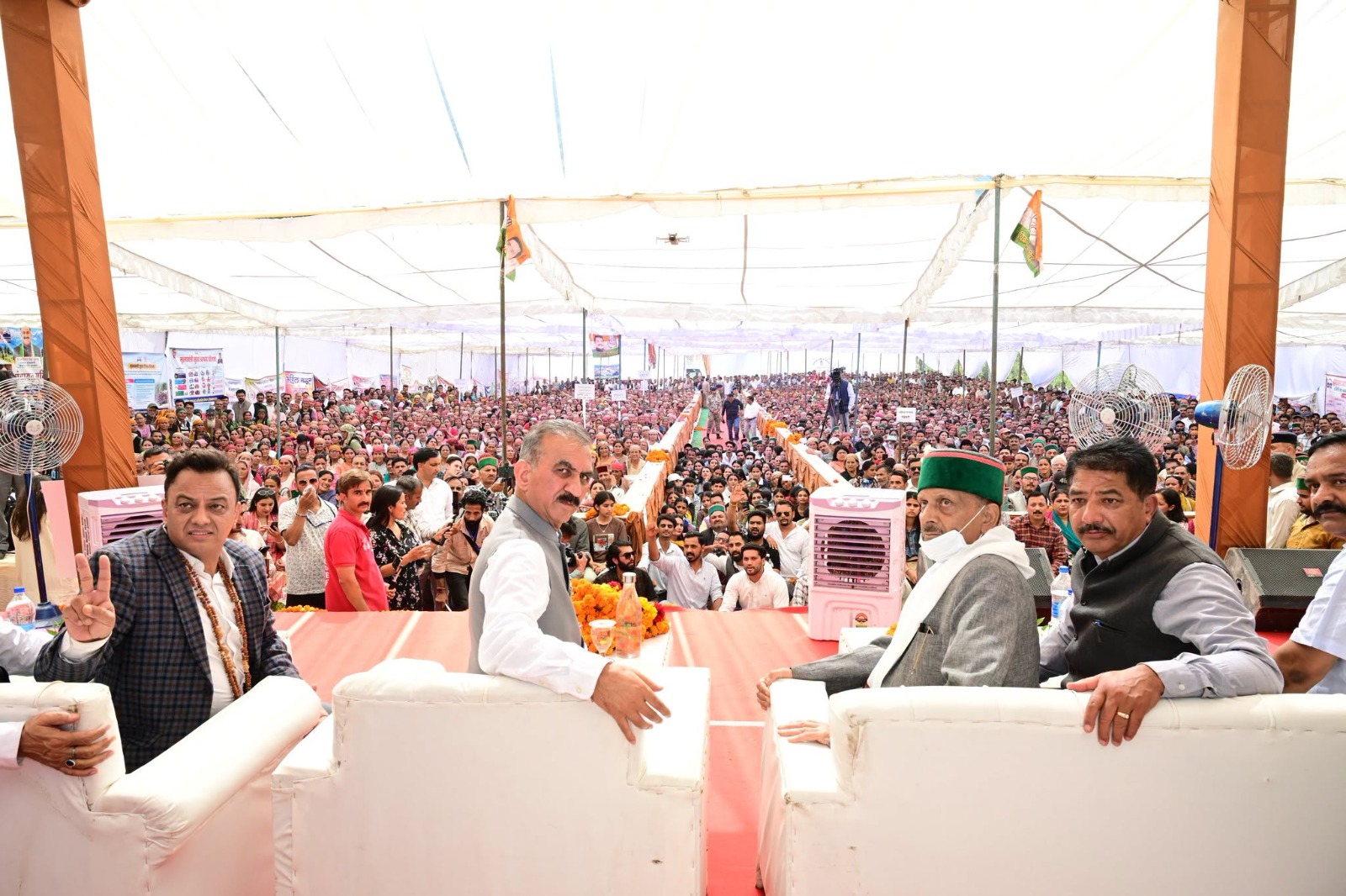 CM Sukhu Rohru Rampur Visit