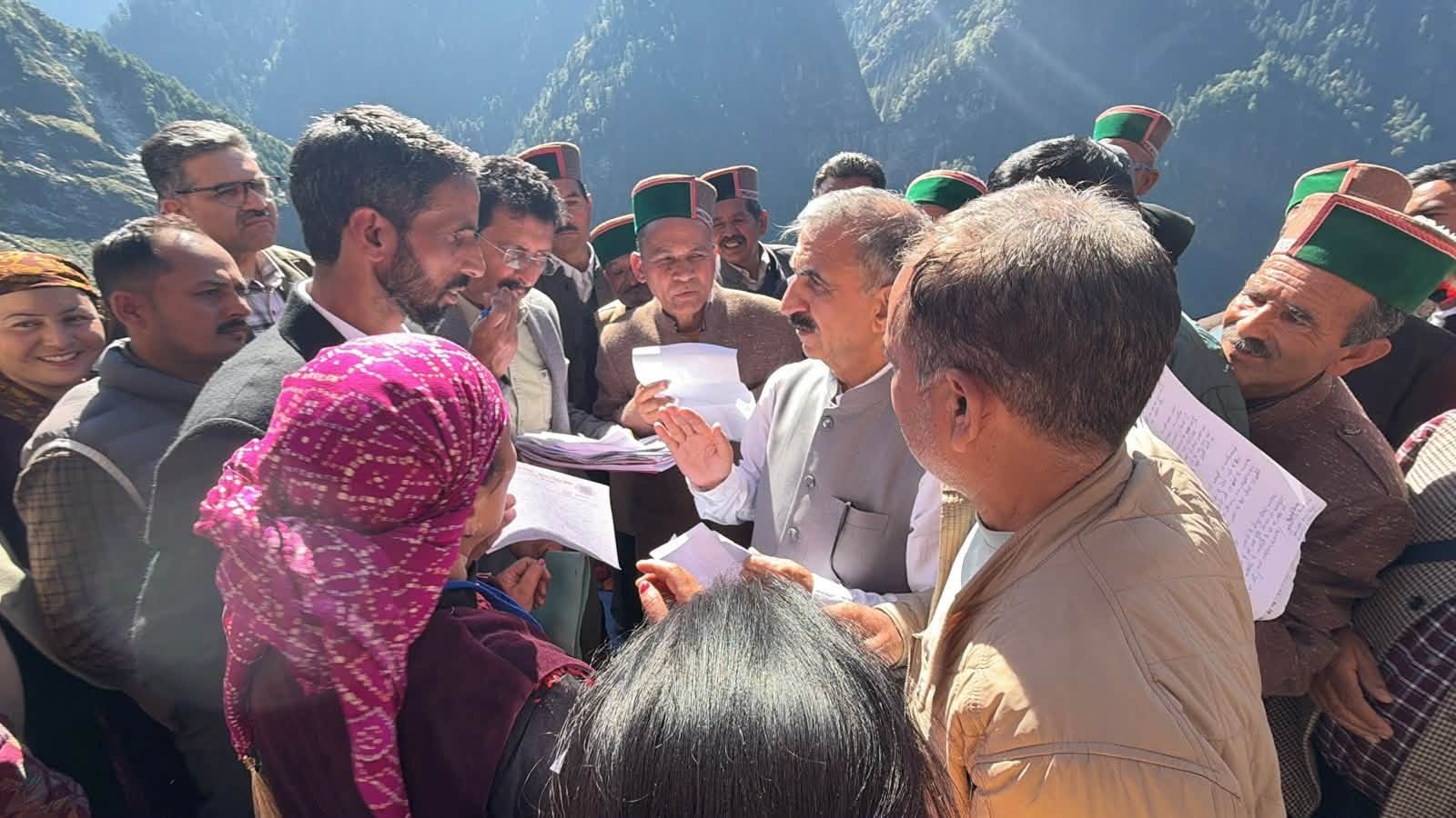 CM Sukhu Rohru Rampur Visit